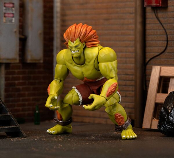 Ultra Street Fighter II: The Final Challengers Akció Figura 1/12 Blanka 19 cm