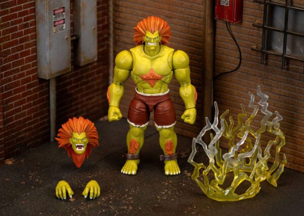 Ultra Street Fighter II: The Final Challengers Akció Figura 1/12 Blanka 19 cm