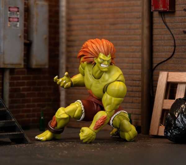 Ultra Street Fighter II: The Final Challengers Akció Figura 1/12 Blanka 19 cm