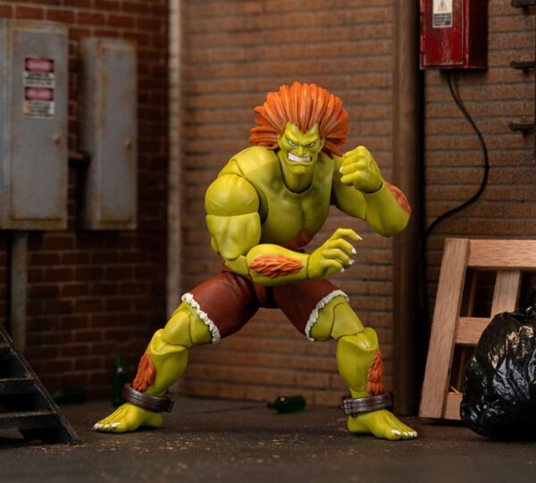 Ultra Street Fighter II: The Final Challengers Akció Figura 1/12 Blanka 19 cm