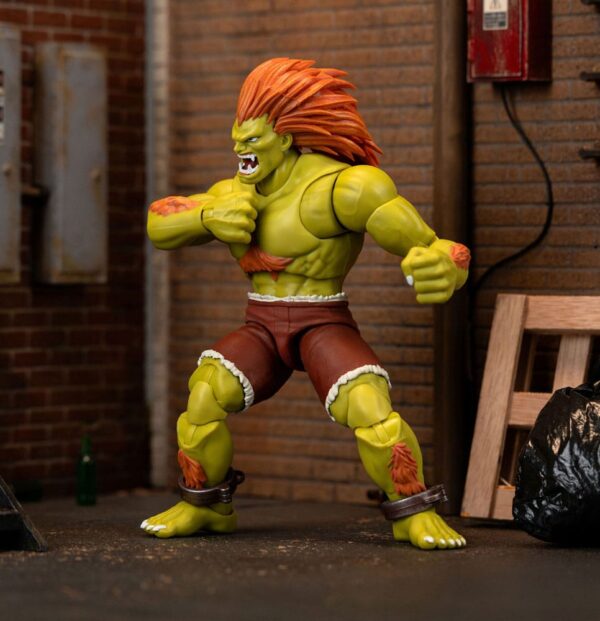 Ultra Street Fighter II: The Final Challengers Akció Figura 1/12 Blanka 19 cm
