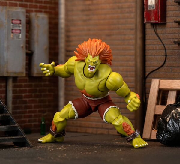 Ultra Street Fighter II: The Final Challengers Akció Figura 1/12 Blanka 19 cm