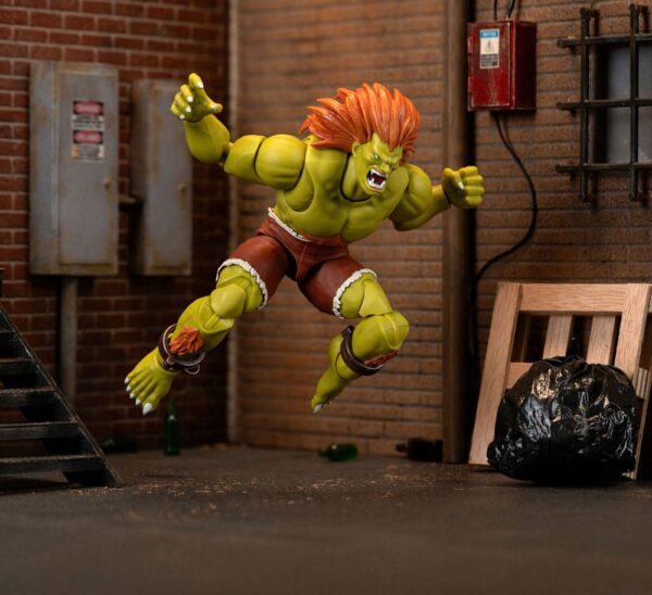 Ultra Street Fighter II: The Final Challengers Akció Figura 1/12 Blanka 19 cm