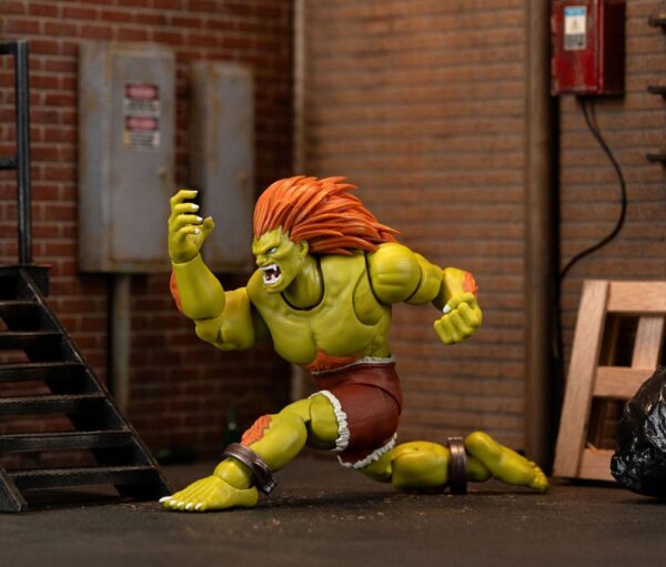 Ultra Street Fighter II: The Final Challengers Akció Figura 1/12 Blanka 19 cm