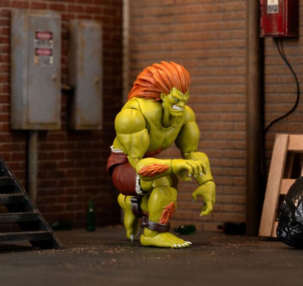 Ultra Street Fighter II: The Final Challengers Akció Figura 1/12 Blanka 19 cm