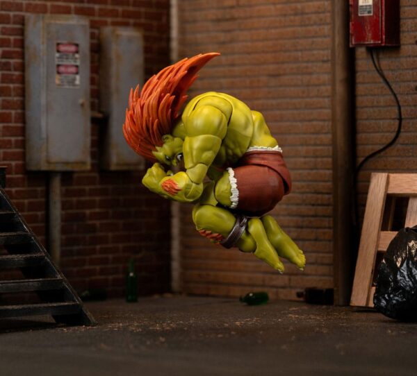 Ultra Street Fighter II: The Final Challengers Akció Figura 1/12 Blanka 19 cm