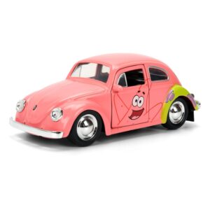 Spongyabob 1959 Volswagen Beetle Patrick autó modell Spongyabob 1959 Volswagen Beetle Patrick autó modell