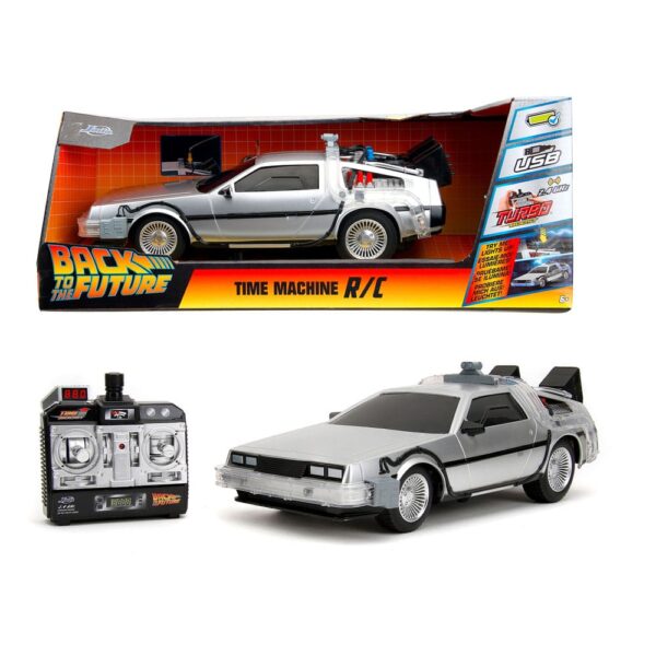 Back to the Future Jármű Infra Red Controlled 1/16 RC Time Machine