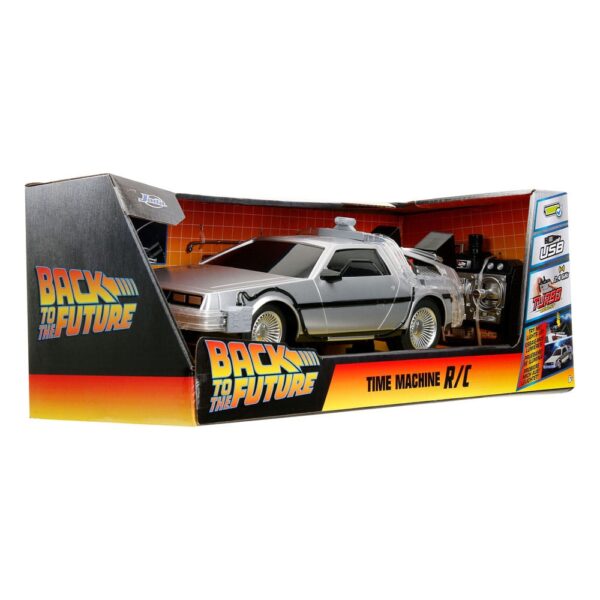 Back to the Future Jármű Infra Red Controlled 1/16 RC Time Machine