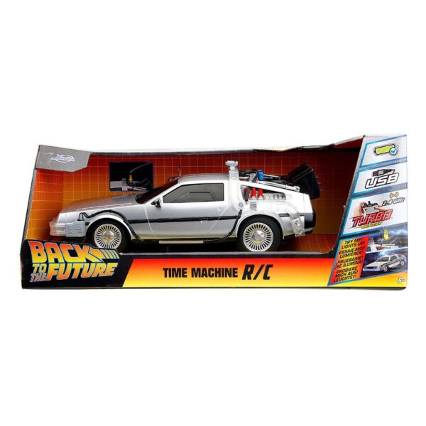Back to the Future Jármű Infra Red Controlled 1/16 RC Time Machine