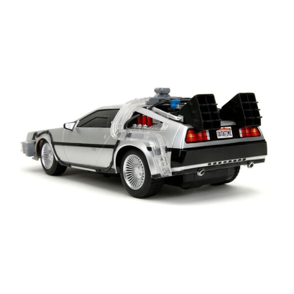 Back to the Future Jármű Infra Red Controlled 1/16 RC Time Machine