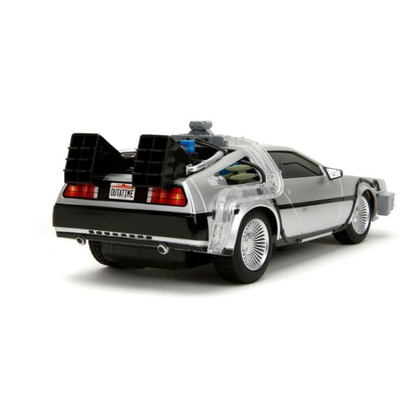 Back to the Future Jármű Infra Red Controlled 1/16 RC Time Machine