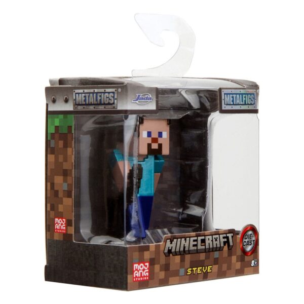 Minecraft Nano Metalfigs Diecast Mini Figuras 6 cm Assortment (12)