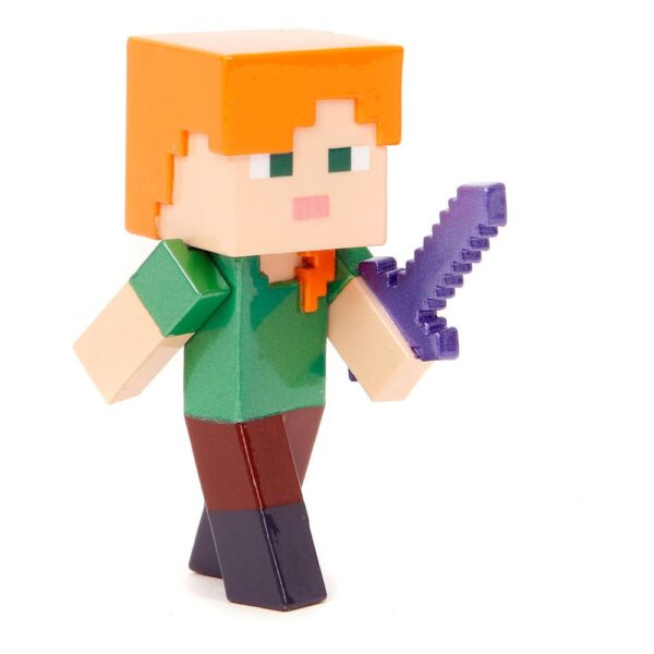 Minecraft Nano Metalfigs Diecast Mini Figuras 6 cm Assortment (12)