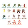 Teenage Mutant Ninja Turtles Nano Metalfigs Diecast Mini Figuras 18-Pack Wave 2 4 cm