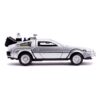 Back to the Future II Hollywood Rides Diecast Model 1/32 DeLorean Time Machine
