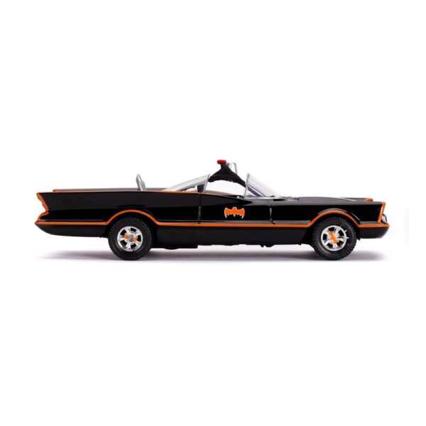 Batman Classic TV Series Diecast Model 1/32 1966 Classic Batmobile with Figura