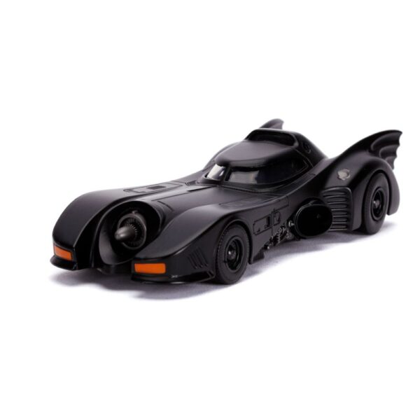 Batman 1989 Hollywood Rides Diecast Model 1/32 1989 Batmobile with Figura