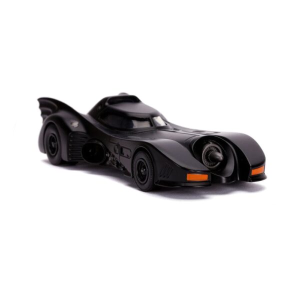 Batman 1989 Hollywood Rides Diecast Model 1/32 1989 Batmobile with Figura