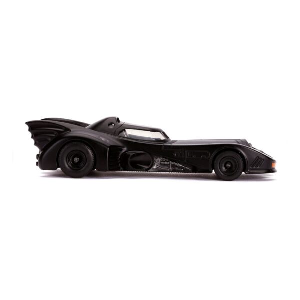 Batman 1989 Hollywood Rides Diecast Model 1/32 1989 Batmobile with Figura