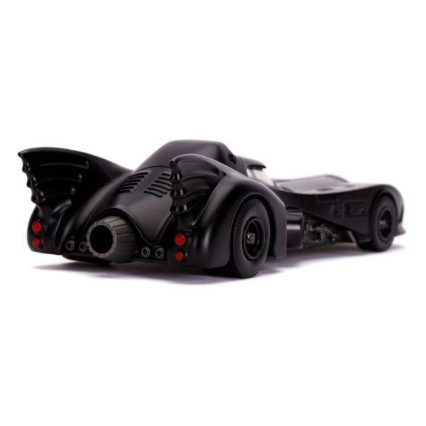 Batman 1989 Hollywood Rides Diecast Model 1/32 1989 Batmobile with Figura