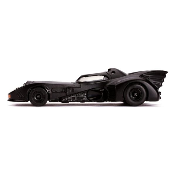 Batman 1989 Hollywood Rides Diecast Model 1/32 1989 Batmobile with Figura
