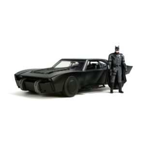 Batman 2022 Hollywood Rides Diecast Model 1/18 2022 Batmobile with Figura