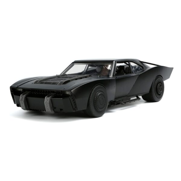Batman 2022 Hollywood Rides Diecast Model 1/18 2022 Batmobile with Figura
