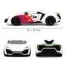 DC Comics Diecast Model 1/32 Lykan Hypersport Joker