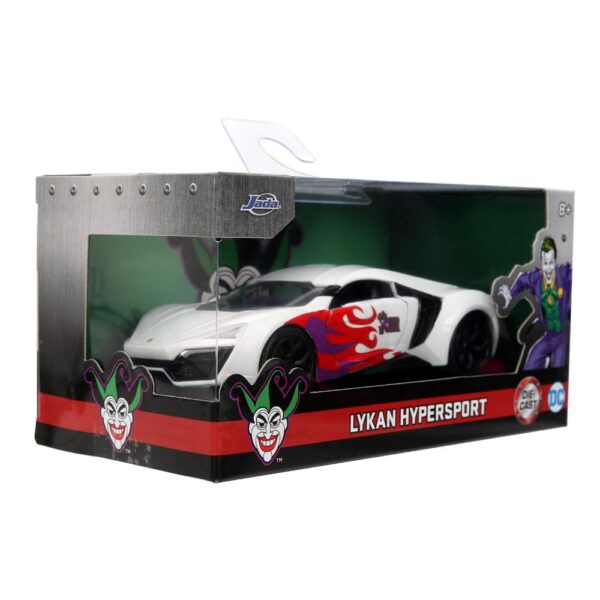 DC Comics Diecast Model 1/32 Lykan Hypersport Joker