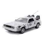 Back to the Future Diecast Model 1/24 Time Machine Frost