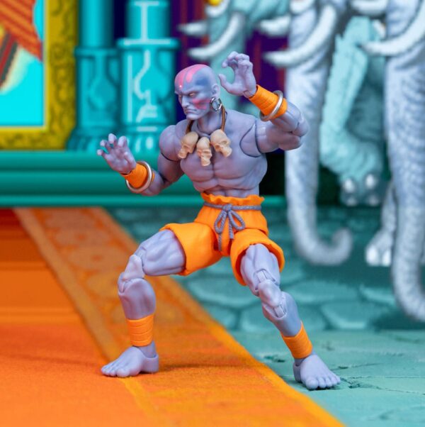 Ultra Street Fighter II: The Final Challengers Akció Figura 1/12 Dhalsim Deluxe 15 cm