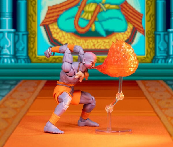 Ultra Street Fighter II: The Final Challengers Akció Figura 1/12 Dhalsim Deluxe 15 cm