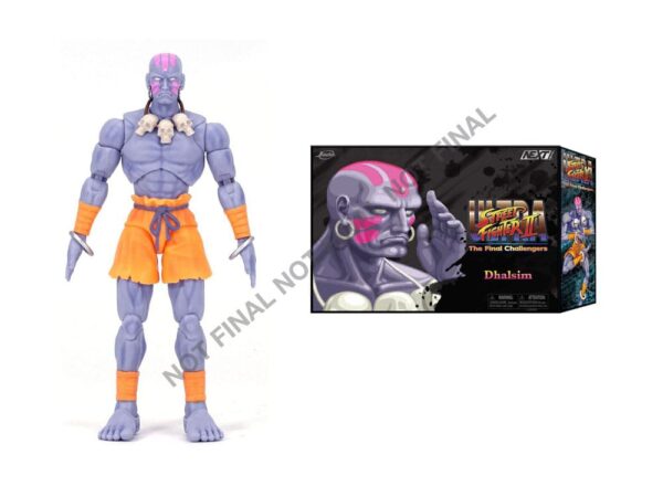 Ultra Street Fighter II: The Final Challengers Akció Figura 1/12 Dhalsim Deluxe 15 cm