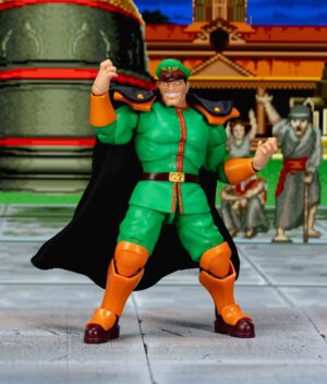 Ultra Street Fighter II: The Final Challengers Akció Figura 1/12 M. Bison Deluxe 15 cm