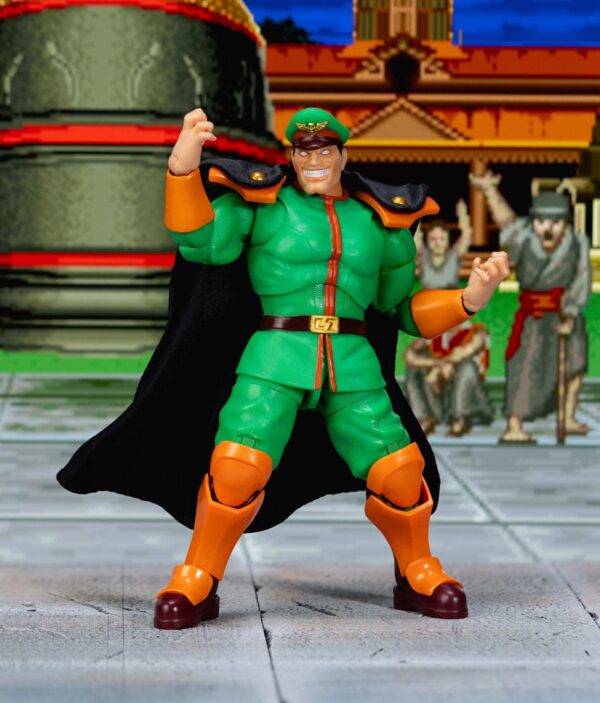 Ultra Street Fighter II: The Final Challengers Akció Figura 1/12 M. Bison Deluxe 15 cm