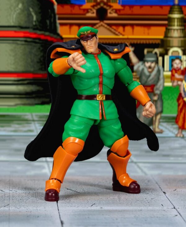 Ultra Street Fighter II: The Final Challengers Akció Figura 1/12 M. Bison Deluxe 15 cm