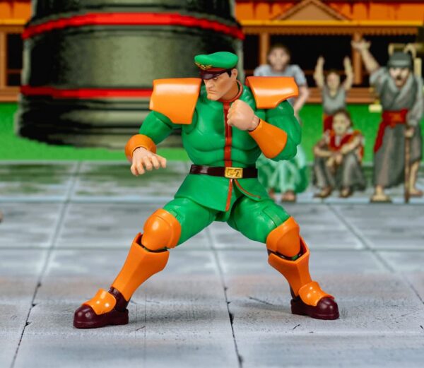 Ultra Street Fighter II: The Final Challengers Akció Figura 1/12 M. Bison Deluxe 15 cm
