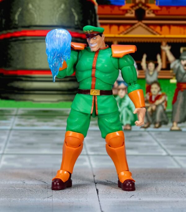Ultra Street Fighter II: The Final Challengers Akció Figura 1/12 M. Bison Deluxe 15 cm