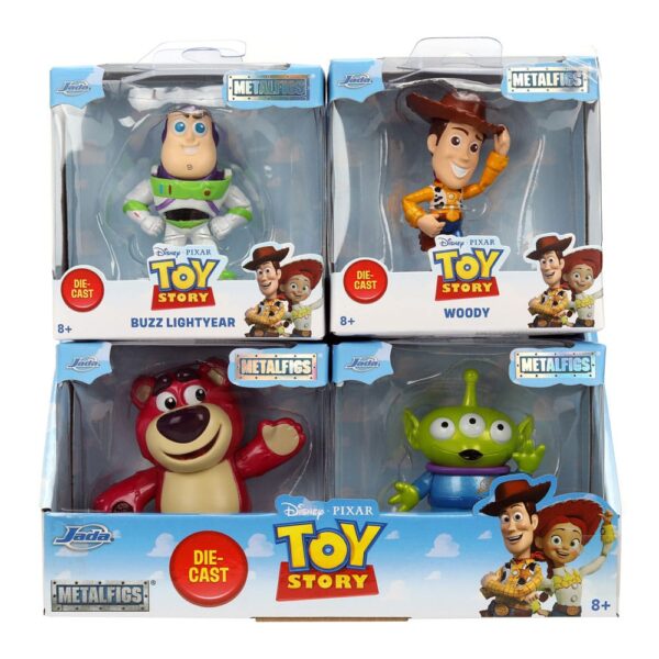 Toy Story Nano Metalfigs Diecast Mini Figuras Wave 1 7 cm Assortment (12)