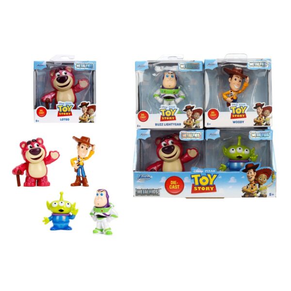Toy Story Nano Metalfigs Diecast Mini Figuras Wave 1 7 cm Assortment (12)