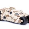 Batman The Dark Knight Diecast Model 1/24 2008 Batmobile Camo with figure