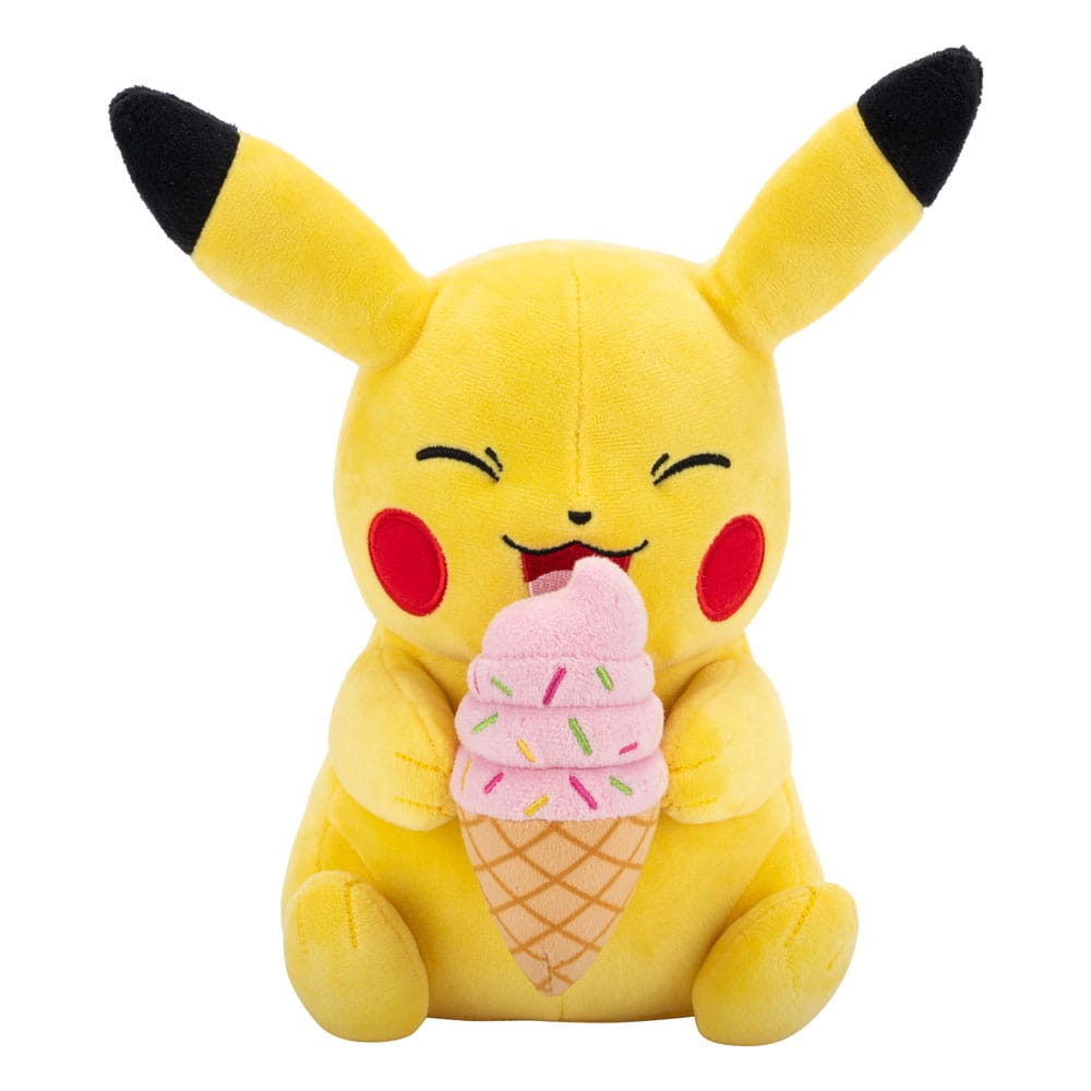 Plüss Pokemon Pikachu Fagyival 20cm