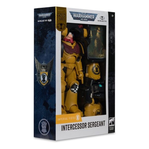 Warhammer 40,000 Akció Figura Intercessor Sergeant (Imperial Fist) (Gold Label) 18 cm