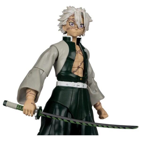 Demon Slayer: Kimetsu no Yaiba Akció Figura Sanemi Shinazugawa 17 cm