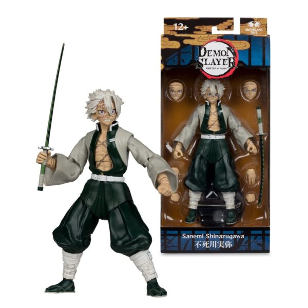 Demon Slayer: Kimetsu no Yaiba Akció Figura Sanemi Shinazugawa 17 cm