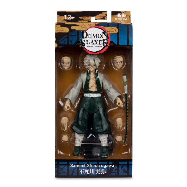 Demon Slayer: Kimetsu no Yaiba Akció Figura Sanemi Shinazugawa 17 cm
