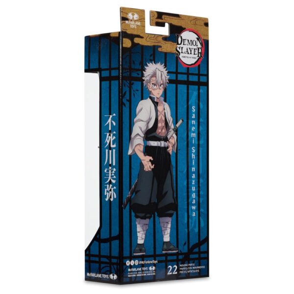 Demon Slayer: Kimetsu no Yaiba Akció Figura Sanemi Shinazugawa 17 cm