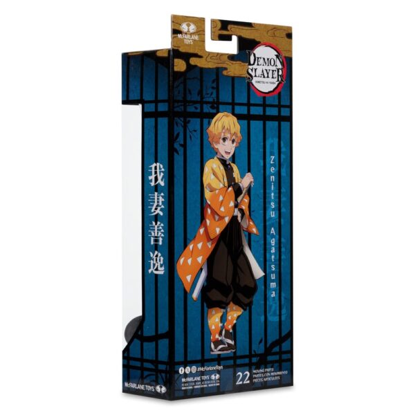 Demon Slayer: Kimetsu no Yaiba Akció Figura Zenitsu Agatsuma Plantinum Edition 15 cm