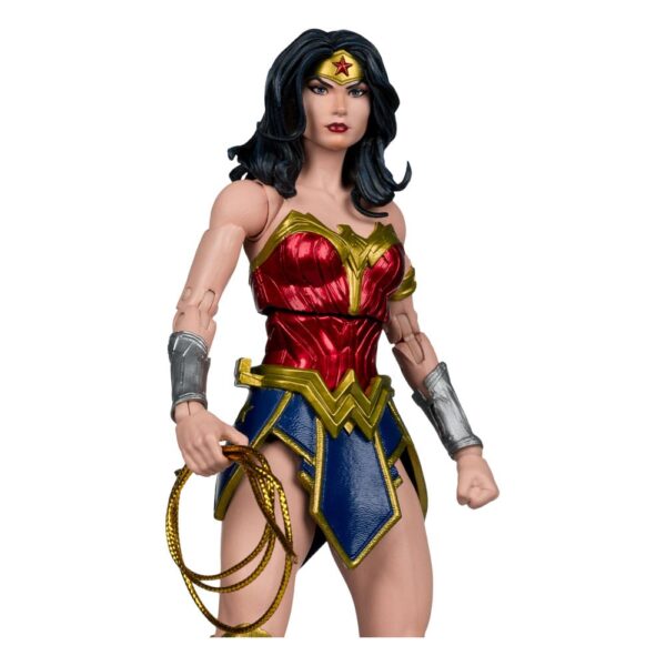 DC Justice League Monsterverse DC Multiverse Akció Figuras 2-Pack Wonder Woman Vs. Atomic Blast Godzilla 18 cm